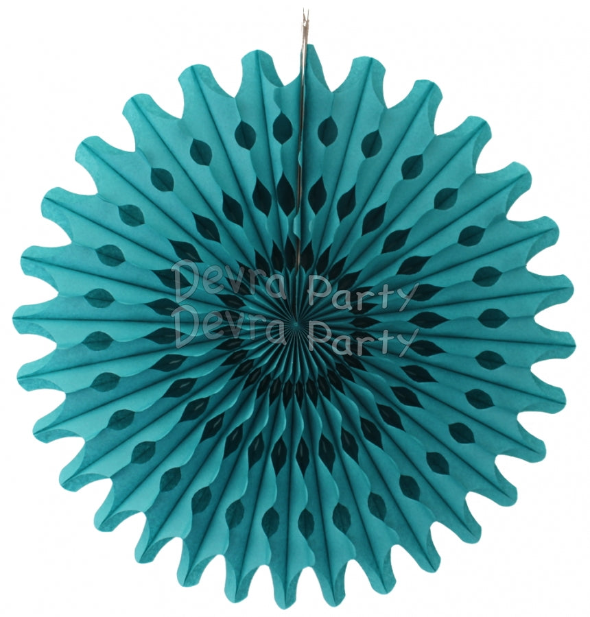 Tissue Paper Fan (Multiple Sizes & Colors)